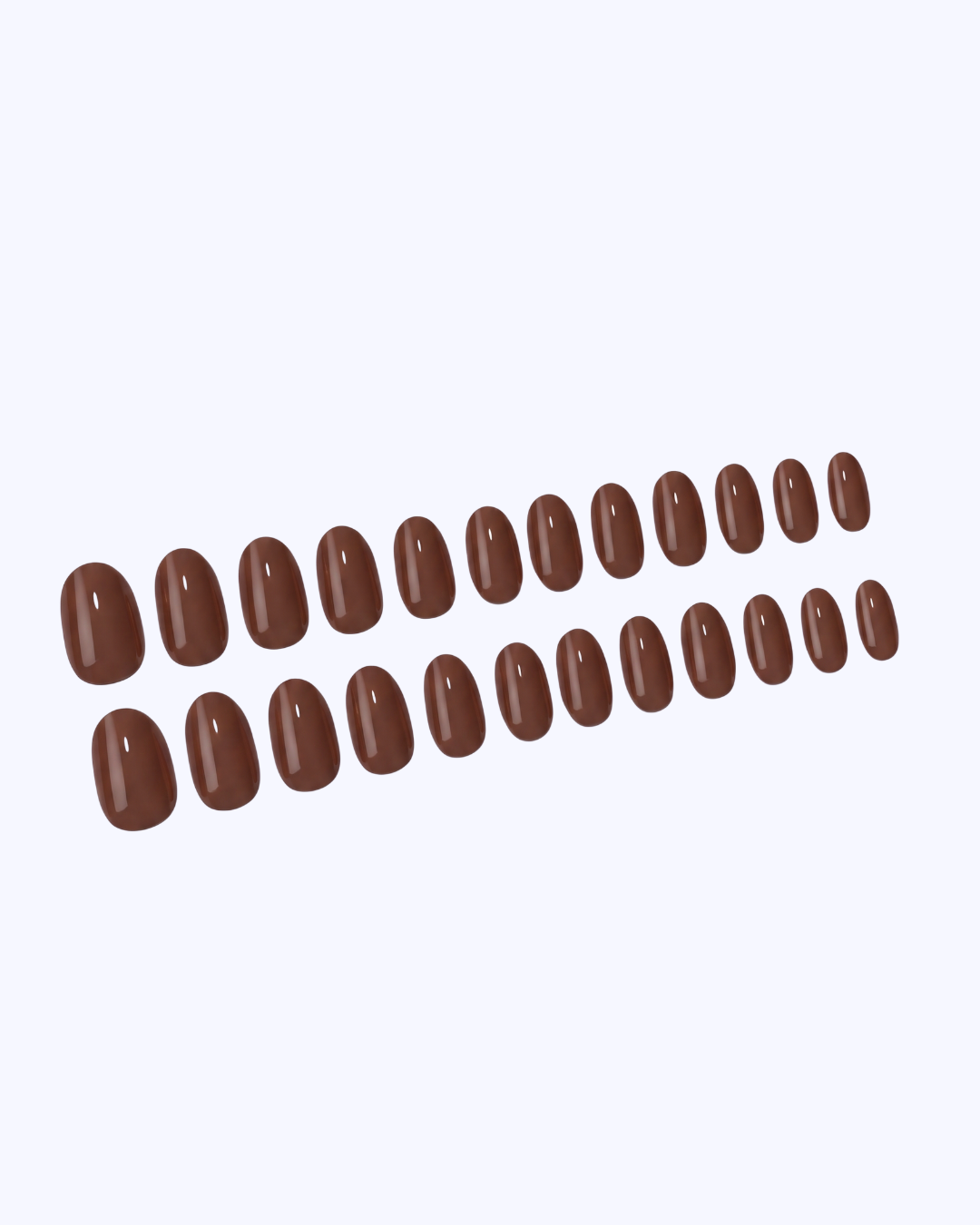 Chocolate Kiss Press-On Nails (30PC)