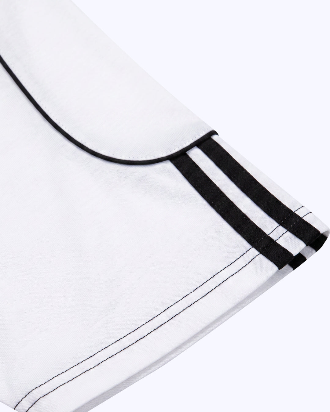 Legacy Athletic Raglan Color Block Tee (White/Black)