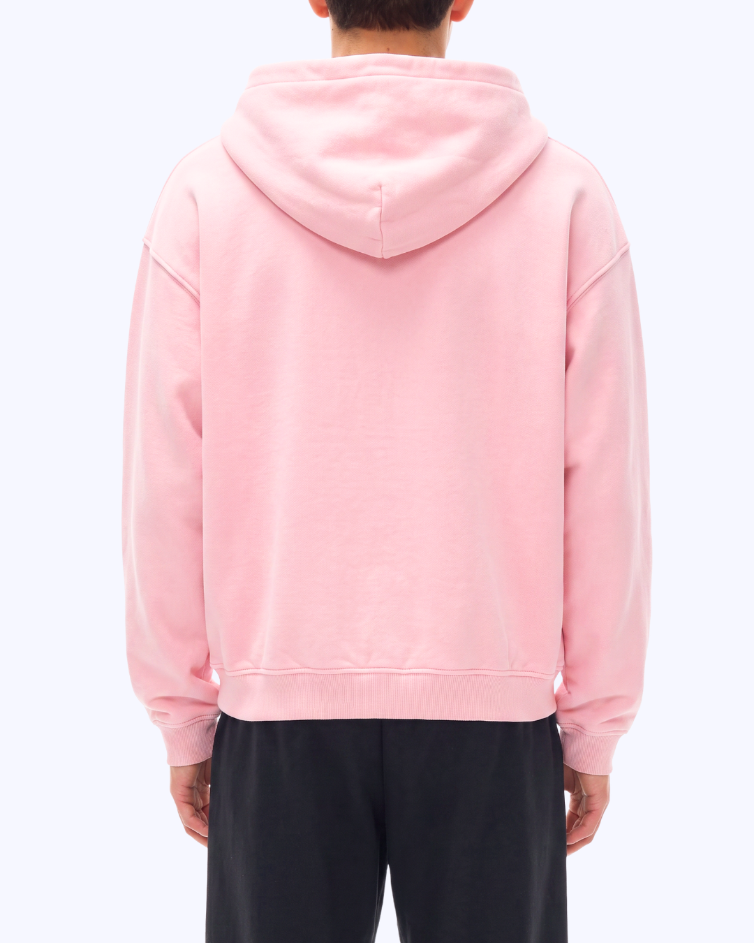 Studio Boxy Double-Zip Fleece Hoodie (Candy/Cobalt)