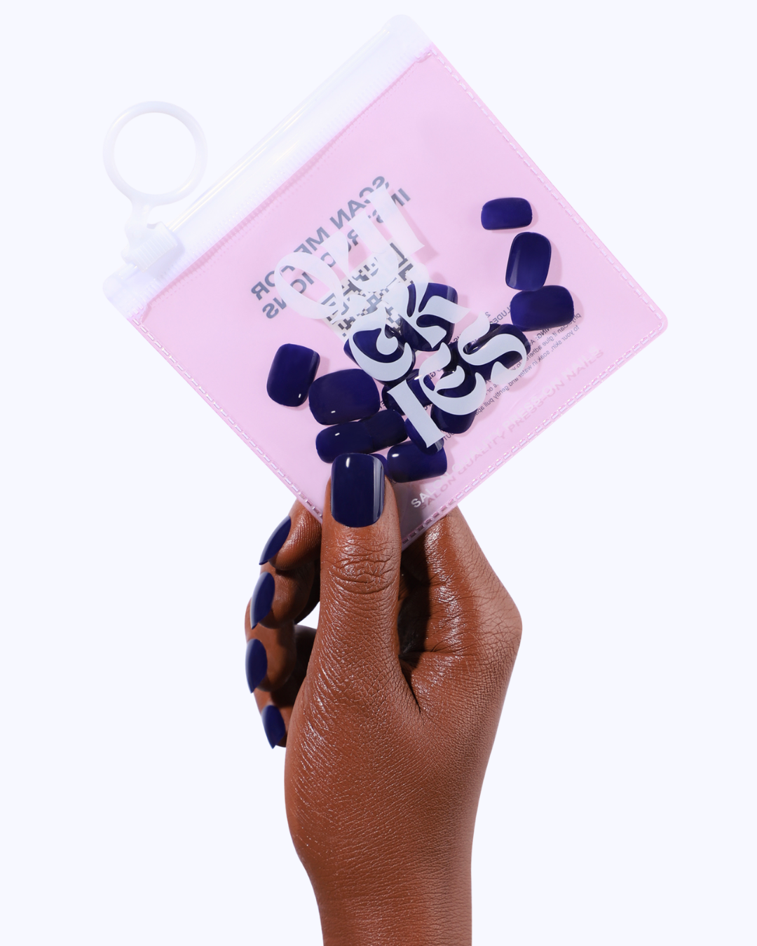 You Drive Me Navy Press On Nails (24PC)