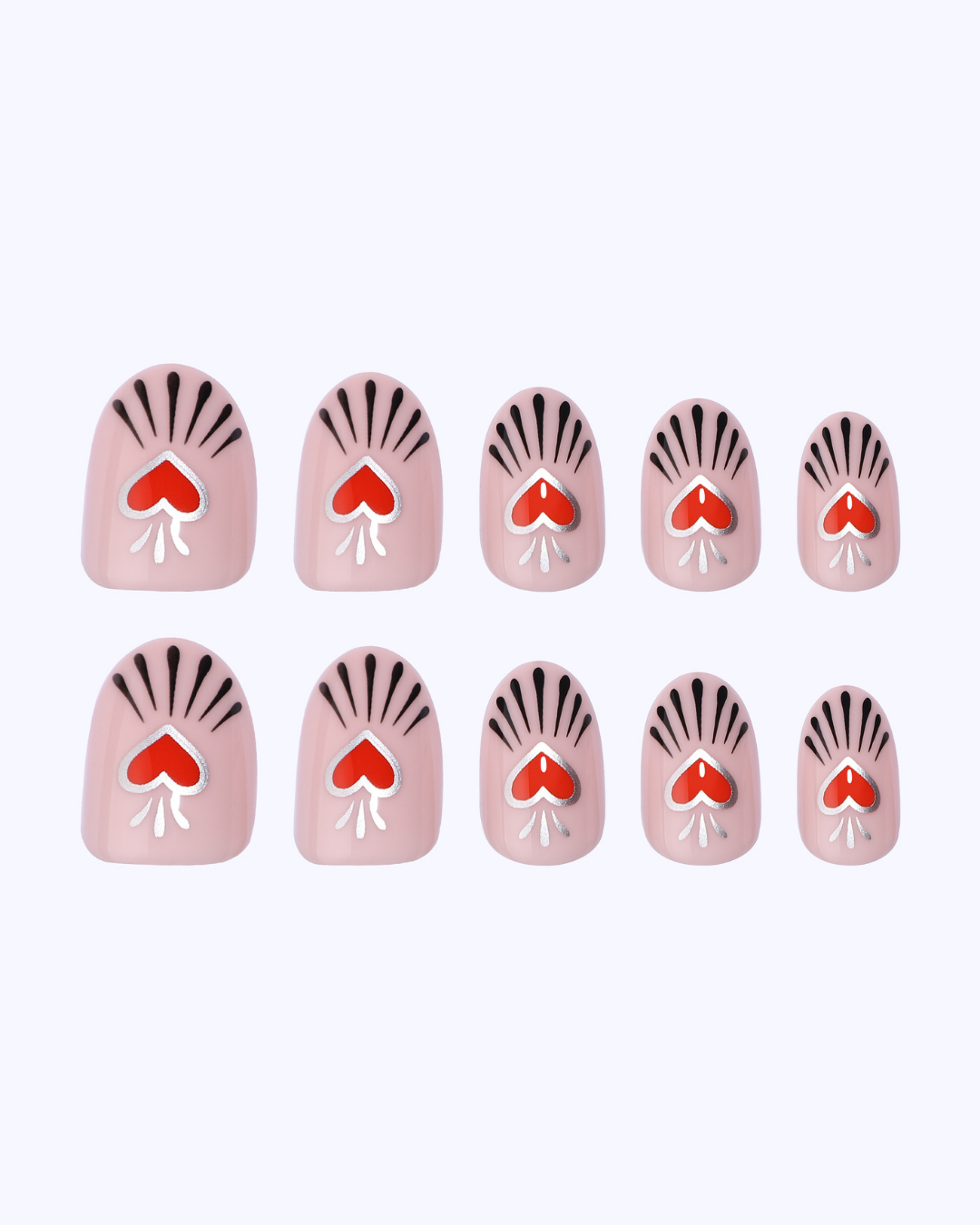 Eat Your Heart Out Press On Nails (24PC)