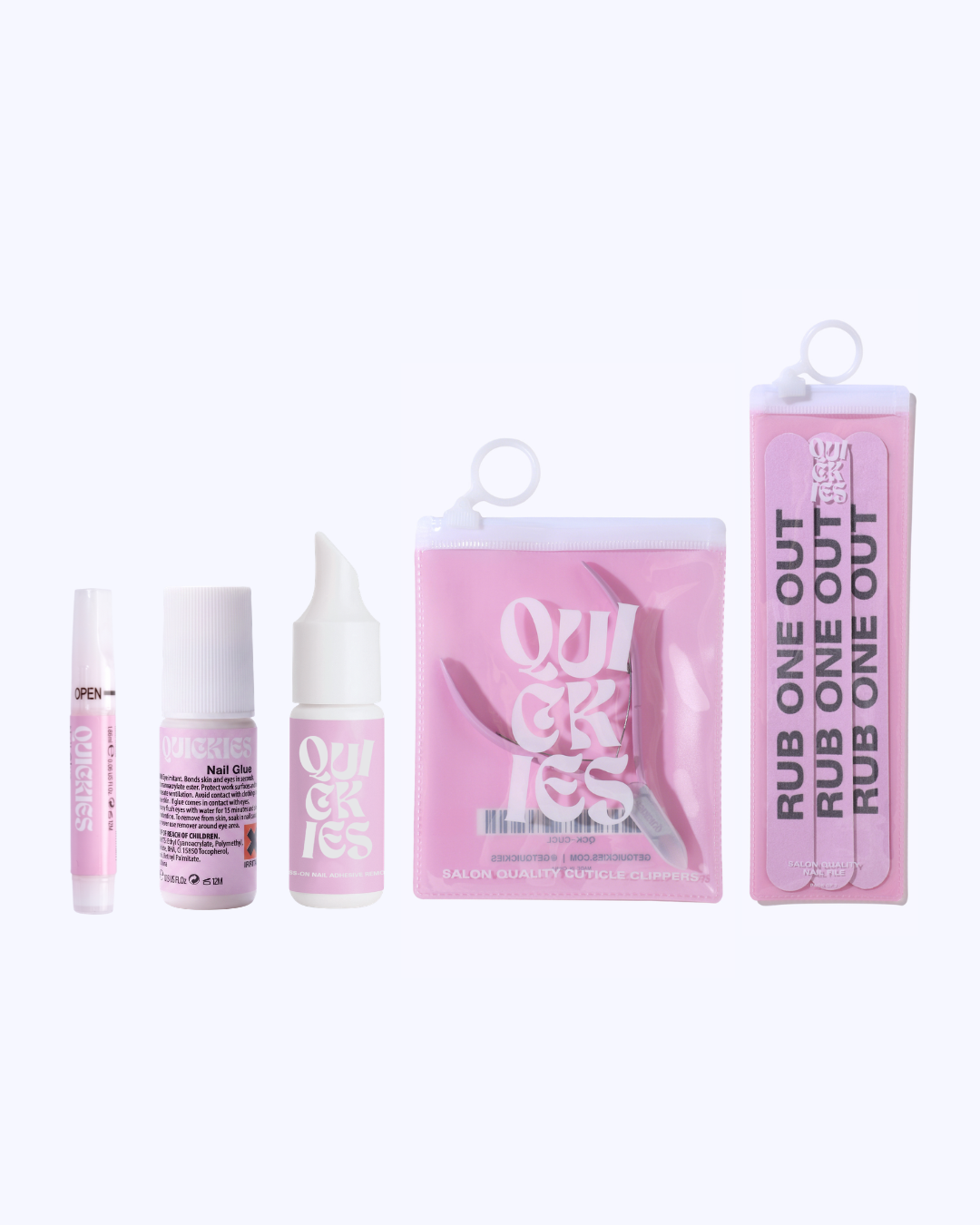 Full Package Press-On Nail Care Bundle