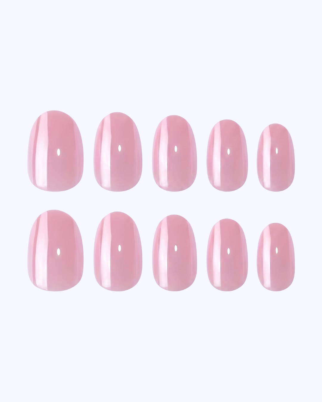 Pink Ribbon Press On Nails (24PC)