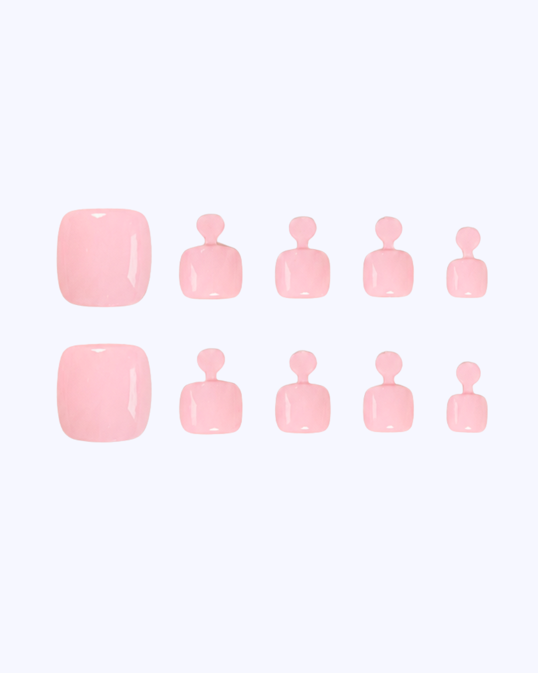 Pinkgasm Press On Toe Nails (32PC)