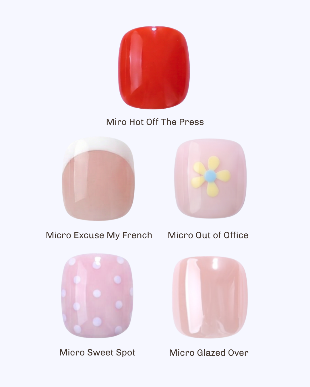 Keep It Short Press-On Nail Bundle