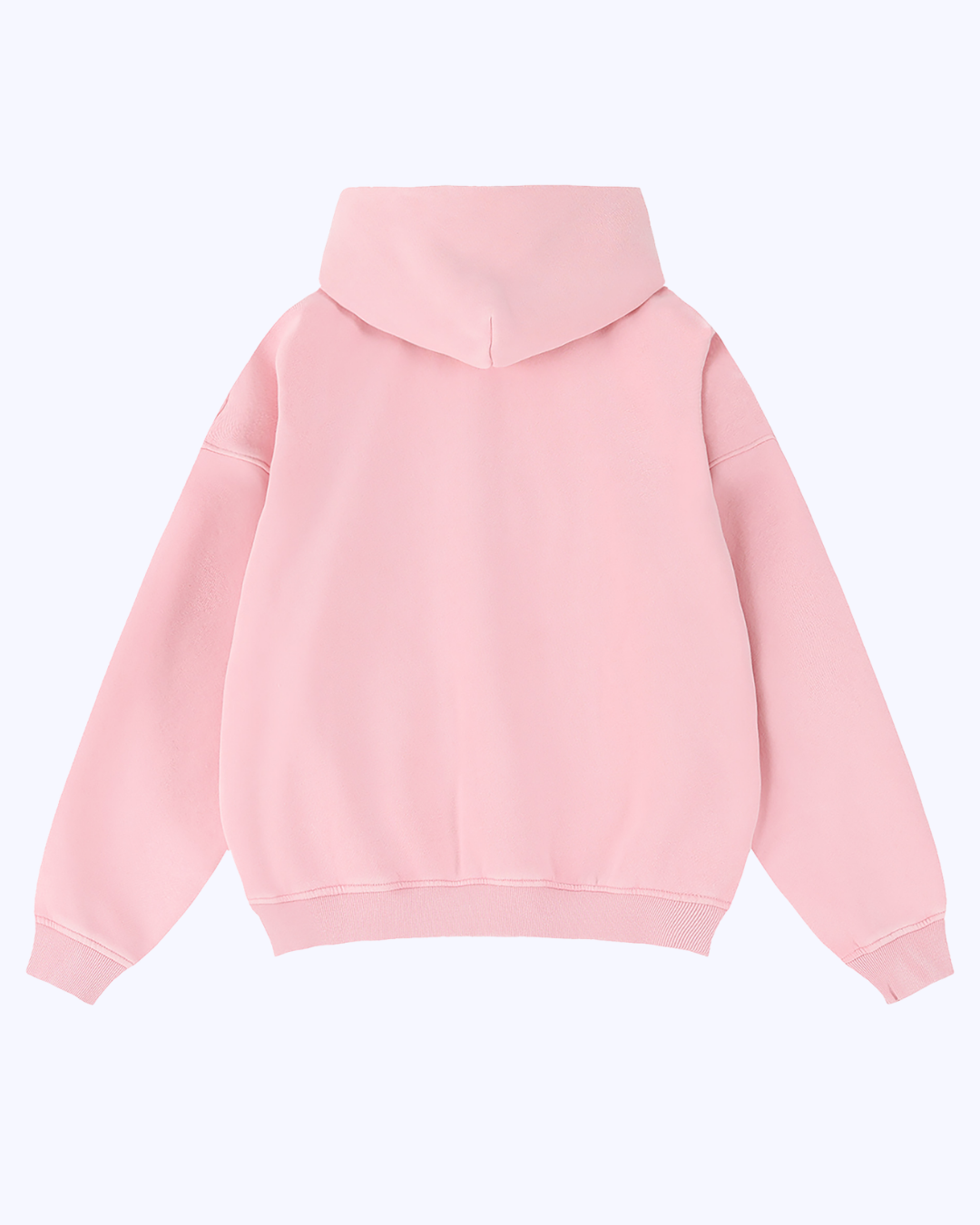 Studio Boxy Double-Zip Fleece Hoodie (Candy/Cobalt)