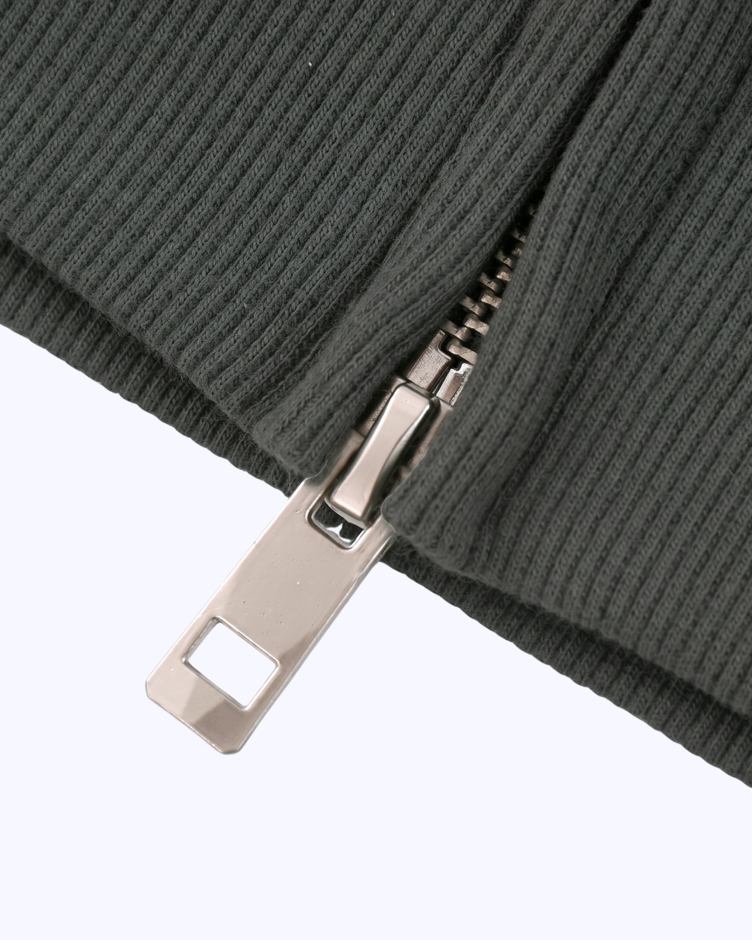 This Is Your Sign Double Zip Fleece Hoodie (Charcoal/Lavender)